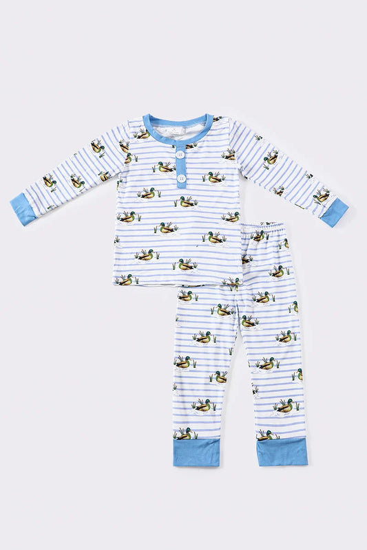 *Presale* Duck Print Bamboo Pajama Sets